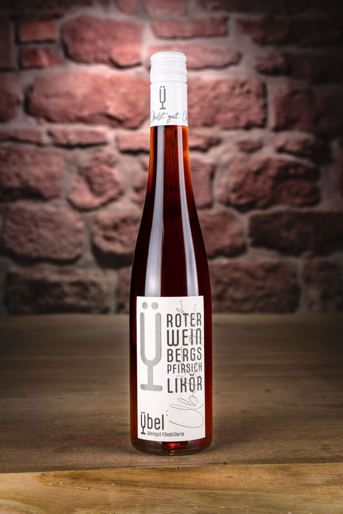 Roter Weinbergspfirsich Likör